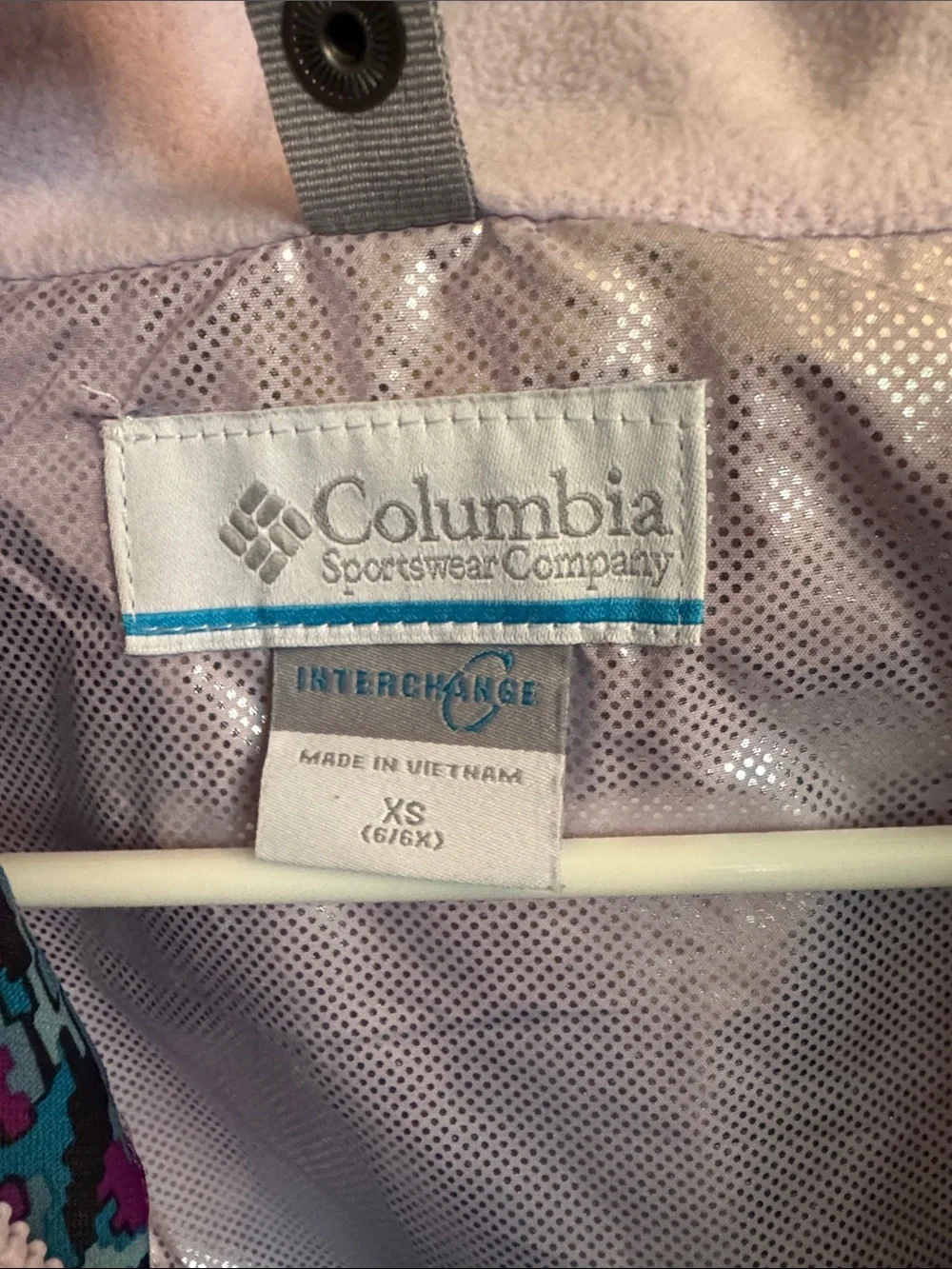 3 function girls Columbia jacket